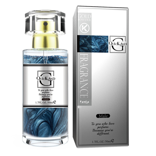 陌愛新品鎏金閃粉流沙情趣香水50ml 金色女郎甜心小姐