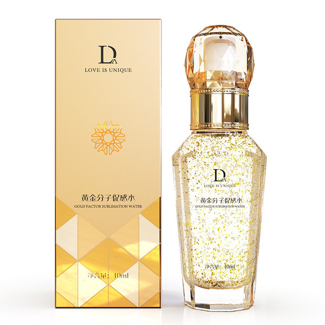 獨(dú)愛人體潤(rùn)滑劑 金黃顆粒促感水40ml黃金分子 女性高潮液快感液凝膠